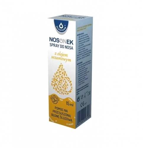 Zdjęcie NOSONEK Spray do nosa z olejem sezamowym 15 ml