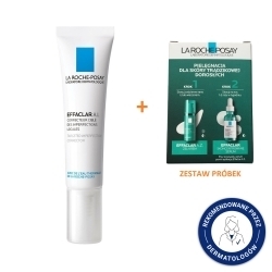 Zdjęcie LA ROCHE-POSAY EFFACLAR A.I. Krem punktowy15 ml + ZESTAW PRÓBEK EFFACLAR A.Z Krem-żel + Serum
