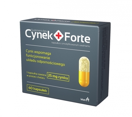 Zdjęcie CYNEK + FORTE 60 kapsułek