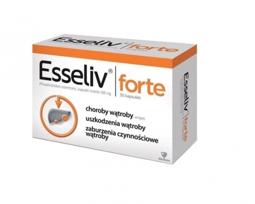 Zdjęcie ESSELIV Forte 300 mg 50 kapsułek