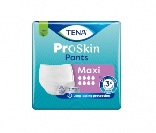 Zdjęcie TENA PANTS PROSKIN MAXI Majtki chłonne rozmiar L 10 sztuk
