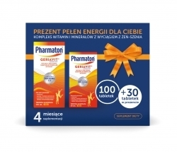 Zdjęcie PHARMATON GERIAVIT ZESTAW 130 tabletek (100+30)
