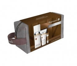 Zdjęcie PHARMACERIS H ZESTAW Szampon 250 ml + Odżywka 150 ml + Peeling 10 ml + kosmetyczka