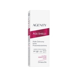Zdjęcie AGENITY AGE-SHIELD Multi-ochronny krem przeciwstarzeniowy SPF50+ 50 ml