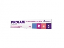 Zdjęcie PIROLAM 1% zawiesina na skórę 10 mg/g 20 g