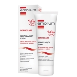 Zdjęcie EMOLIUM DERMOCARE Krem pielęgnacyjny do skóry wrażliwej suchej skłonnej do alergii 75 ml