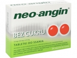 Zdjęcie NEO-ANGIN bez cukru 24 tabletki