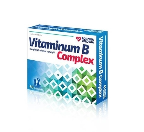 Zdjęcie RODZINA ZDROWIA Vitaminum B Complex 60 tabletek