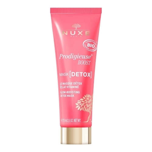 Zdjęcie NUXE PRODIGIEUSE BOOST DETOX Maska rozświetlająca 75 ml + Nuxe Very Rose woda micelarna 100ml GRATIS