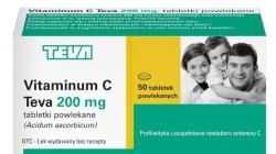 Zdjęcie VITAMINUM C 200 mg 50 tabletek