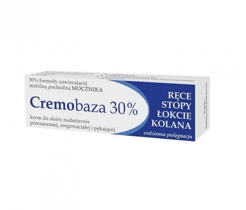 Zdjęcie CREMOBAZA 30% Krem półtłusty z mocznikiem 30 g