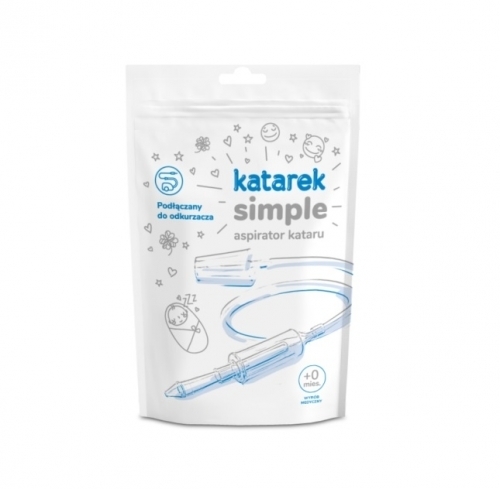 Zdjęcie KATAREK SIMPLE Aspirator kataru do nosa dla dzieci 1 sztuka
