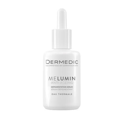 Zdjęcie DERMEDIC MELUMIN ANTI-AGEING Serum depigmentacyjne 30 ml + próbki GRATIS