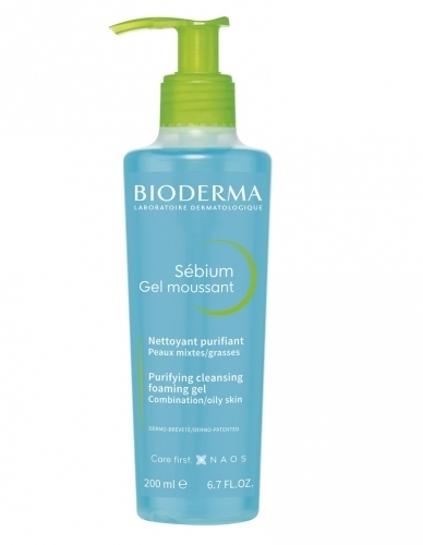 Zdjęcie BIODERMA SEBIUM GEL MOUSSANT Żel oczyszczający antybakteryjny 200 ml