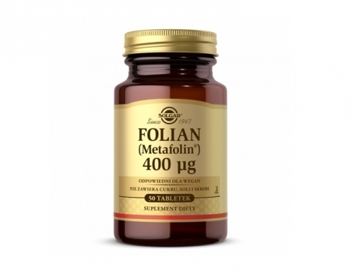 Zdjęcie SOLGAR Folian 50 tabletek