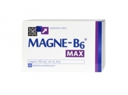 Zdjęcie MAGNE B6 MAX 50 tabletek