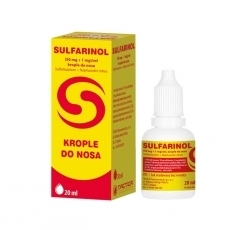 Zdjęcie SULFARINOL Krople do nosa 20 ml
