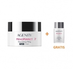 Zdjęcie AGENITY MENOPERFECT 3° Odżywczy krem wypełniający na noc 50 ml + Tonik 50 ml GRATIS