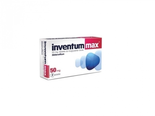 Zdjęcie INVENTUM MAX 50 mg 2 tabletki
