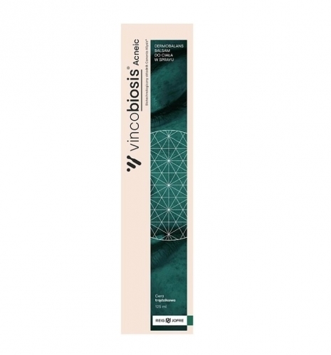 Zdjęcie VINCOBIOSIS ACNEIC DERMOBALANS Balsam do ciała w sprayu cera trądzikowa 125 ml