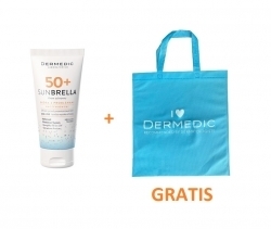 Zdjęcie DERMEDIC SUNBRELLA SPF50+ krem ochronny do skóry naczynkowej 50 g + Torba GRATIS