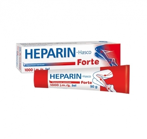 Zdjęcie HEPARIN-HASCO FORTE Żel 1000 j.m./g 90 g