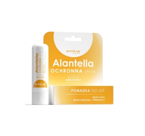 Zdjęcie ACTIVLAB ALANTELLA Pomadka ochronna SPF30 do ust 4,9 g