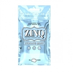 Zdjęcie ZINQ STRONG MINT guma do żucia 22 sztuki