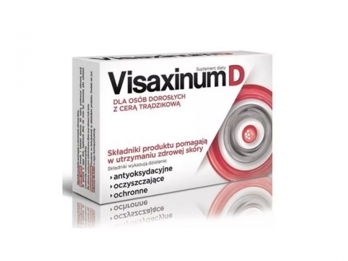 Zdjęcie VISAXINUM D dla dorosłych 30 tabletek