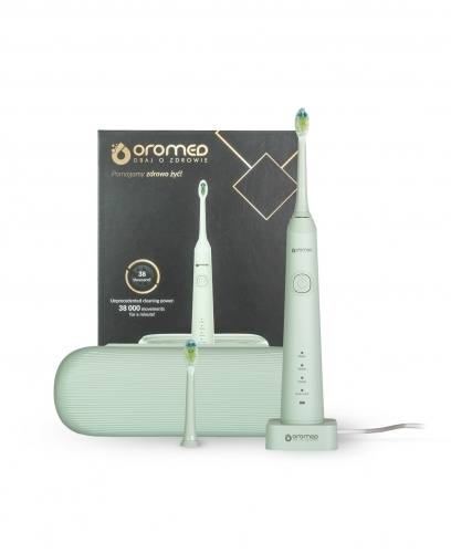 Zdjęcie OROMED ORO-SONIC PROFESSIONAL GREEN Szczoteczka soniczna