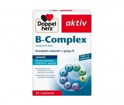 Zdjęcie DOPPELHERZ AKTIV B-Complex 30 tabletek