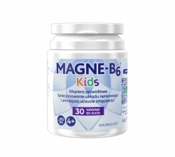 Zdjęcie MAGNE B6 KIDS 30 tabletek do żucia