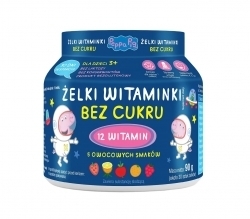Zdjęcie ŻELKI WITAMINKI bez cukru Świnka Peppa 30 sztuk