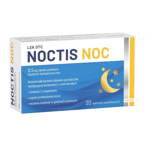 Zdjęcie NOCTIS NOC 12,5 mg 20 tabletek