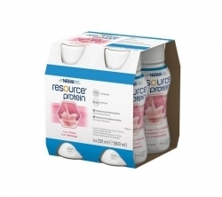 Zdjęcie RESOURCE PROTEIN smak truskawkowy 4 butelki 200 ml DATA 28.02.2026