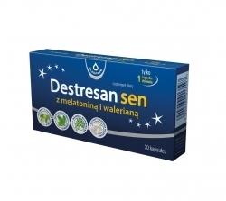 Zdjęcie DESTRESAN Sen z melatoniną i walerianą 30 kapsułek