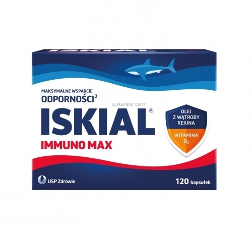 Zdjęcie ISKIAL IMMUNO MAX 120 kapsułek