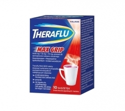 Zdjęcie THERAFLU MAX GRIP 10 saszetek
