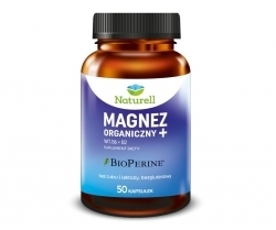 Zdjęcie NATURELL Magnez Organiczny+ 50 kapsułek