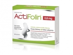 Zdjęcie ACTIFOLIN 0,8 mg 30 tabletek