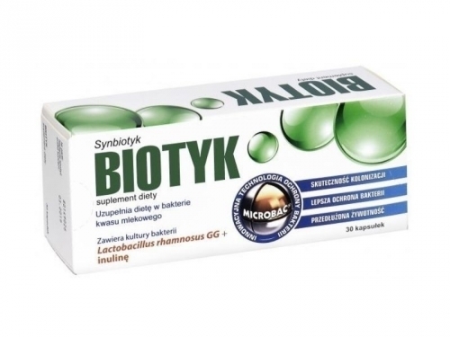 Zdjęcie BIOTYK 400 mg 30 kapsułek