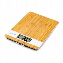 Zdjęcie OROMED ORO-KITCHEN SCALE WHITE Waga kuchenna bambusowa