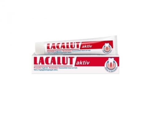 Zdjęcie LACALUT AKTIV Pasta do zębów zapobiegająca paradontozie 75 ml