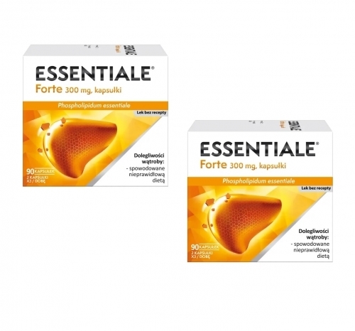 Zdjęcie ESSENTIALE FORTE 300 mg 2 x 90 kapsułek