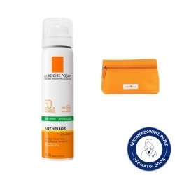 Zdjęcie LA ROCHE-POSAY ANTHELIOS XL Mgiełka przeciw błyszczeniu się skóry SPF50 75 ml + GRATIS KOSMETYCZKA