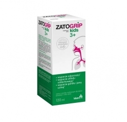 Zdjęcie ZATOGRIP Kids 3+ syrop 120 ml