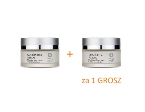 Zdjęcie SESDERMA AZELAC Krem nawilżający do twarzy 50 ml (KUP 1 produkt a 2 otrzymasz za 1 GROSZ)