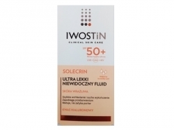 Zdjęcie IWOSTIN SOLECRIN Ultra Lekki Niewidoczny Fluid SPF50 40 ml