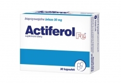 Zdjęcie ACTIFEROL FE 30 mg 30 kapsułek