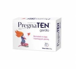 Zdjęcie PREGNATEN GARDŁO 20 pastylek do ssania